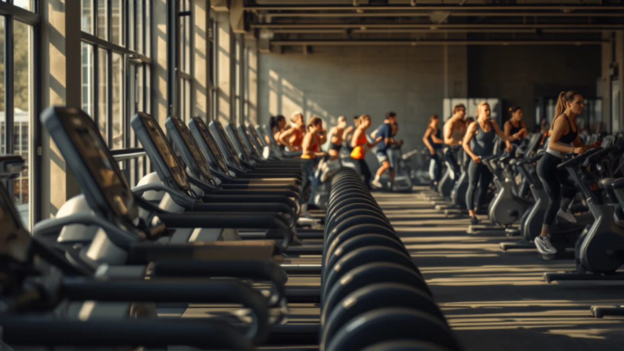 Clients de Neoness en pleine seance de sport