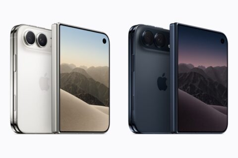 iPhone Duo, coloris Starlight White et Midnight Sky